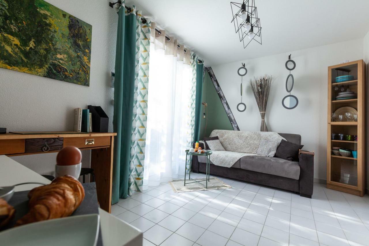 Studio - Les Villas Du Triangle Nîmes Exterior foto